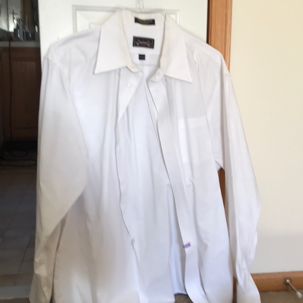 White button down dress shirt